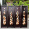 Bộ Tranh Tứ Qúy Gỗ Gõ Khảm Ngà